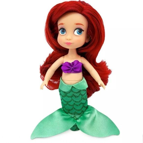 NEW Ariel Little Mermaid Mini Doll 2023 Disney Animators' Collection 5”H NWOP - Picture 3 of 7